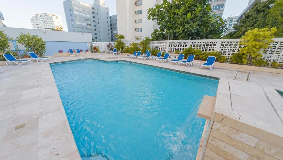 Deluxe Ocean View Studio with Free Parking & Pool 圣胡安 公寓